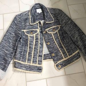 Tweed Trucker Jacket | Anthropologie Ett:t…